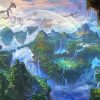 Fantasy Landscape Nature paint by number