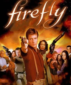 Firefly Poster paint by number