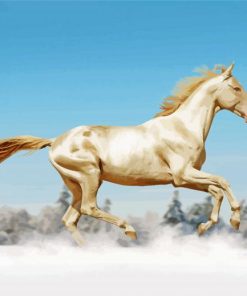 Galloping Horse paint by number