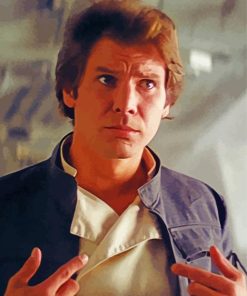 Hans Solo paint by number