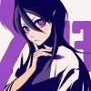 Illustration Rukia Kuchiki paint by number