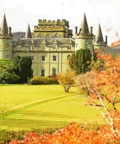 Inveraray Castle paint by number