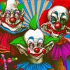 Killer Klowns From Outer Space paint by number