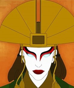 Kyoshi Avatar Paint by number