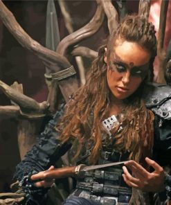 Lexa Actress paint by number