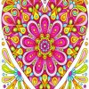 Mandala Heart Art paint by number