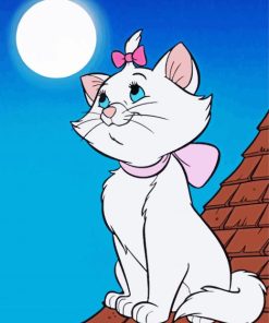 Marie The Aristocats Character paint by number