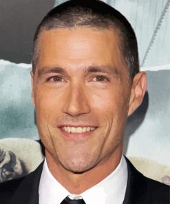 Matthew Fox Face paint by number