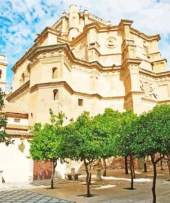 Monasterio De San Jerónimo, Granada Andalucia paint by number