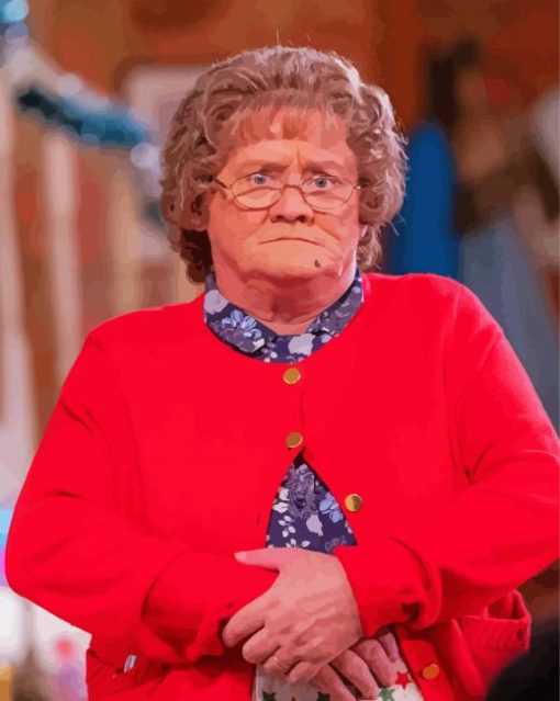 Mrs Brown paint by number