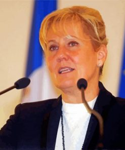 Nadine Morano French Politician paint by number