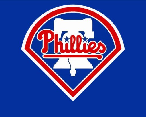 Philadelphia Phillies Logo paint by number