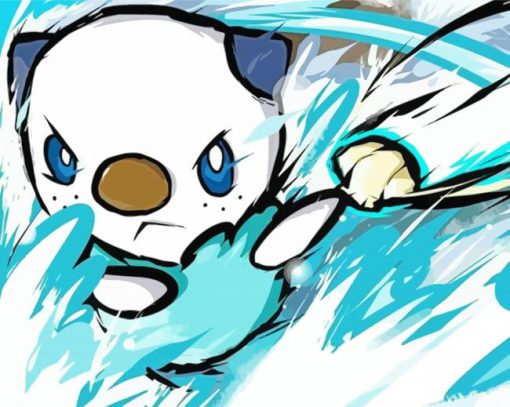 Pokemon Species Oshawott paint by number