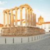 Roman Temple Of Evora Alentejo paint by number