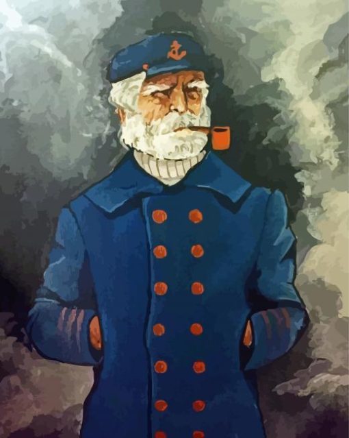 Sea Captain Art paint by number