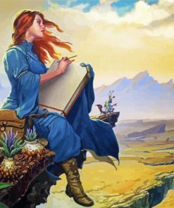 Shallan The Stormlight Archive paint by number