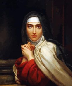 St Teresa Of Avila paint by number