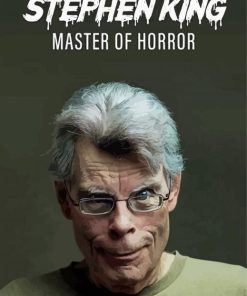 Stephen king Master Of Horror paint by number