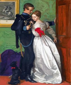 The Black Brunswicker Millais Art paint by number