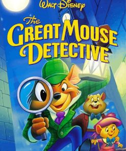 The Great Mouse Detective paint by number