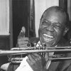 The Trumpeter Louis Armstrong paint by number