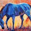 Aesthetic Impressionist Horse paint by number