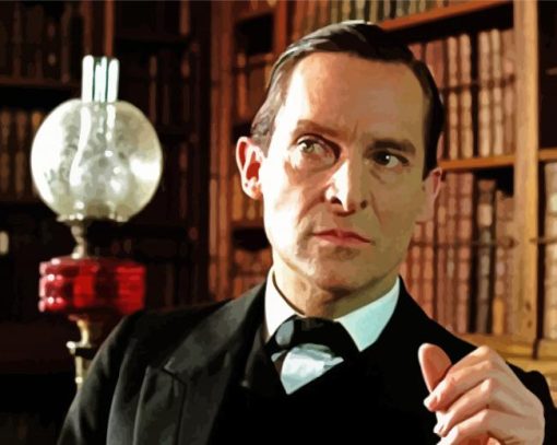 Aesthetic Jeremy Brett Paint by number