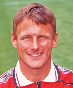 Aesthetic Teddy Sheringham paint by number