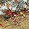 Autumn Fairies By Arthur Rackham paint by number