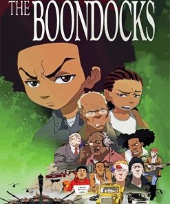 Boondocks Anime Characters paint by number