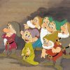 Cute Disney Dwarfs paint by number