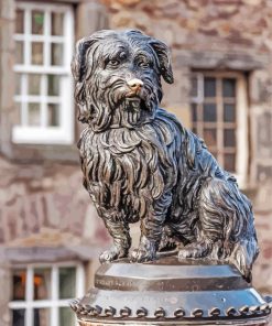 Greyfriars Bobby Landmark paint by number