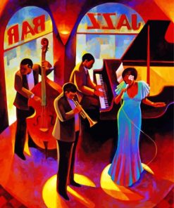 Harlem Renaissance paint by number