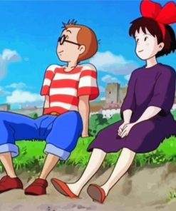 Kiki Delivery Service Anime paint by number