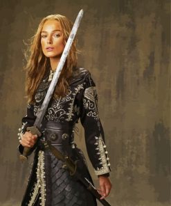 Pirate Of The Caribbean Elizabeth Swann paint by number