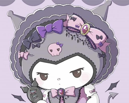 Sanrio Kuromi My Melody paint by number