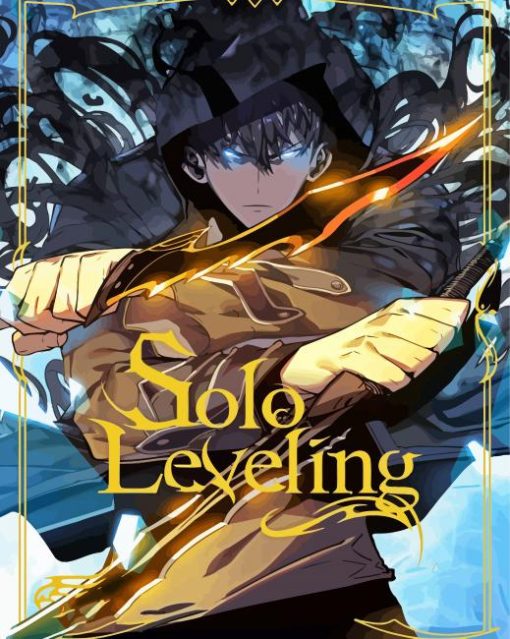 Solo Leveling Poster paint by number