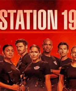 Station 19 Paint by number