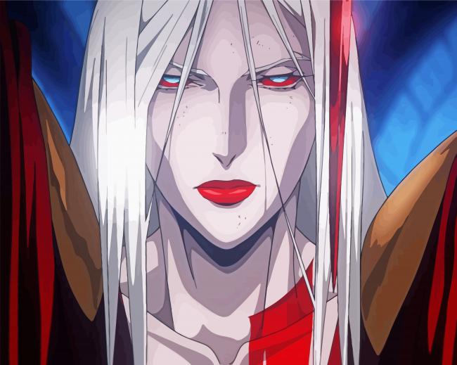 Castlevania Manga Anime paint by number