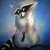 Cute Meeko Art paint by number