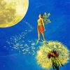 Dandelion Fairy Dance paint by number