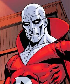 Deadman Superhero paint by number