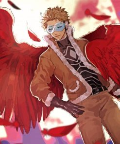 Hawks Keigo Takami My Hero Academia paint by number