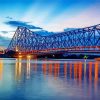 Howrah Bridge paint by number