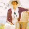 My Daughter Elisabeth Frank Weston Benson paint by number