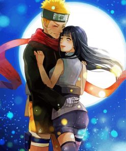 Naruto Und Hinata Anime paint by number