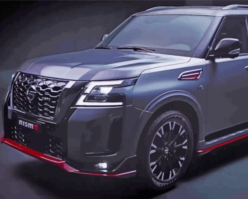 Nissan Patrol Car paint by number