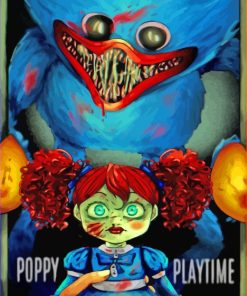 Poppy Playtime Video Game Poster paint by number