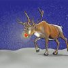 Rudolph paint by number