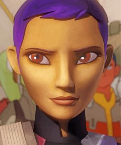 Sabine Wren paint by number